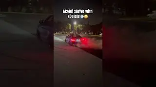 Driveterrain warning coming😂⚠️ #subscribe #bmw #xdelete #xdrive #M240i #donuts #drift #burnout #b58
