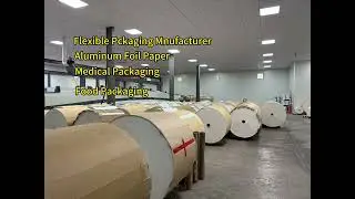 Gravure Printing Flexible Packaging Aluminum Foil Paper Flexible Manufacturer Converting Laminated