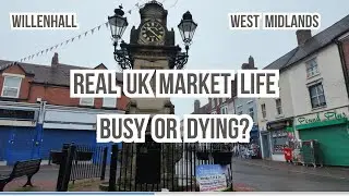 Willenhall Town Centre Walking Tour | Shops, Streets & Market Stalls