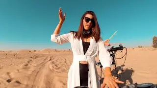2h Techno LIVE /Dubai Desert by 11 Unicorns at Sunrise, FULL DJ MiX, DJ-SET, HQ Sound, EDM