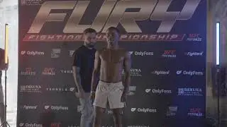 Fury FC 109 Weigh ins