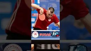 PUCAR Olympiacos Superstar Wins Point with His Deadly Crosscourt Backhand 💥🏓
