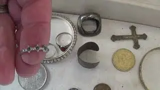 Metal detecting club monthly finds
