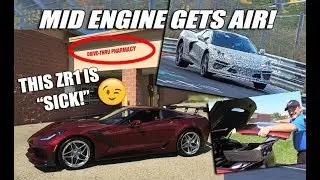 2020 MID ENGINE CORVETTE GETS AIR & JOE GETS A 2019 ZR1