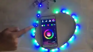 LED STRIP Controlled by APP for shoe,cloth,display etc