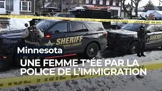&Eacute;tats-Unis : les agents de la ICE t*ent une femme &agrave; Minneapolis - RTBF Info