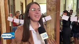 Alunos de Psicologia da Doctum Caratinga apresentam exposi&ccedil;&atilde;o de pinturas com artistas da ASADOM