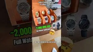 Коллекция Audemars Piguet за 2&nbsp;000&nbsp;000 долларов США 🤯 Интервью с известным коллекционером AP (час...