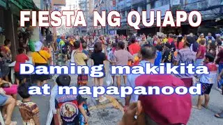  BUSOG ANG MATA SA FIESTA NG QUIAPO