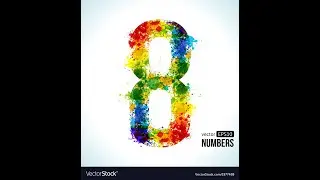 Logo Design Tutorial   How to Create LOGO Number 8 in Adobe Illustrator CC