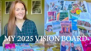 MY 2025 VISION BOARD | Goals and Inspiration for 2025 | Charlotte Jordan