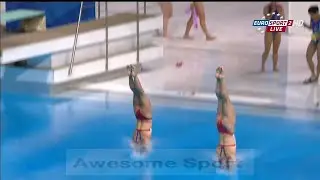 Women's 10m Synchro Final Diving World cup 2013 Kazan #3