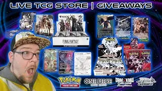 🔴 LIVE SHOP! DESTINED RIVALS 🔥WHITE FLARE ✨ MTG FINAL FANTASY ⚔️ SUBSCRIBER & MEMBER GIVEAWAYS 🍀