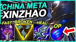 Wild Rift China Xinzhao Jungle - Phase Rush Zhao OP - China Build Runes - Sovereign Rank Gameplay