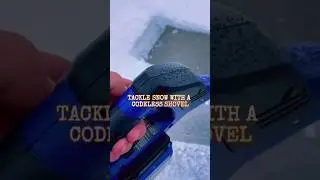 Tackle snow with a codeless shovel #innovation #shorts
