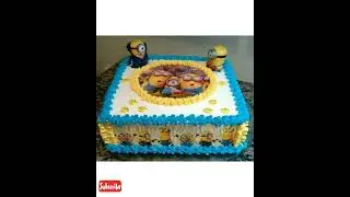 minion cake | minion cake design | minion birthday cake #shortsvideo #shorts