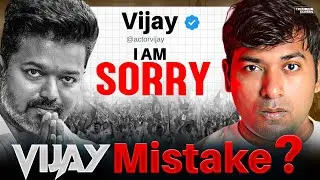 🚨Vijay TVK Party Rally, Karur Tragedy Explained In Hindi By Bhanu 🔥| Failures of TVK & DMK 😡