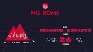 Road to NGRome MMXXIV - Let&rsquo;s talk about Analogjs