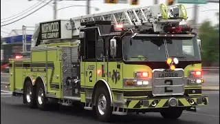 Norwood Fire Company Ladder 2 Responding