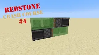 Redstone Crash Course Episode 4: Flying Machines and BUD Powering