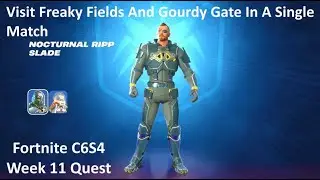 Visit Freaky Fields And Gourdy Gate In A Single Match Fortnite Week 11 Quest
