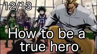Why more Heroes need to be like Almight.                Mha reaction