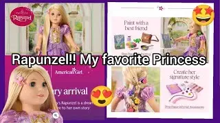 New American Girl Play Line Rapunzel Doll and Accessories first impressions