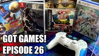 Got Games! Episode 26 - Collection Update - New Switch, PS1, PS2, PS5 Games