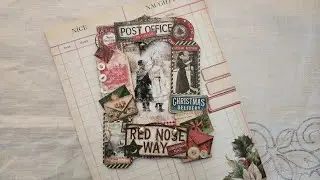 Part 2 Framed in Christmas Ephemera #dda2025