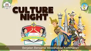 CULTURE NIGHT DOMINICAN YOUTH GATHERING 2025 YOGYAKARTA