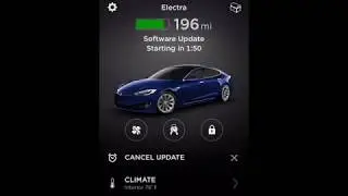 Tesla Model S OTA Update 2018.50.6