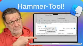MacOS-Tipp: Mehrere Dateien auf einmal umbenennen.