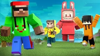 I Trolled My Friends as LABUBU DOLL in Minecraft...