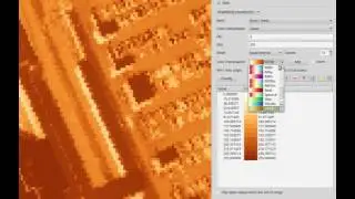 QGIS Raster style dock 2
