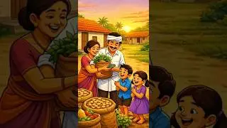 A Farmer&rsquo;s Journey from Soil to Success #animation #cartoon#shorts #story #farmer#music #ecomedia