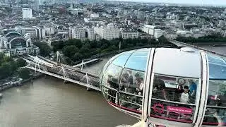 London Eye - View from the very top