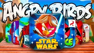 I tried ALL the ANGRY BIRDS games in ONE VIDEO!! |SLOW|