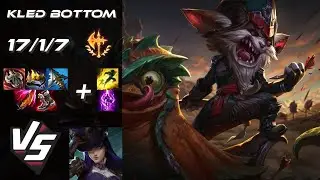 BOTTOM Kled vs Caitlyn - NA Master Patch 14.19