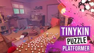 Tinykin - Part 1 - Free Demo Available Now On Steam - Walkthrough - Puzzle Platformer PC #tinykin
