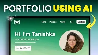 Use AI to Create Portfolio Website in Minutes!