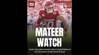 John Mateer watch: Monday updates on quarterback's status ahead of OU-Texas