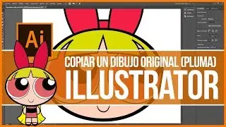 Adobe Illustrator CC: Copiar un dibujo usando la pluma