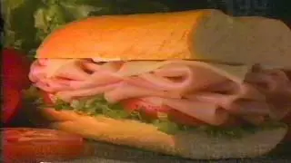 Arbys Ham & Swiss Sub Commercial 1993