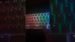 Redragon K630 keyboard with red switches
