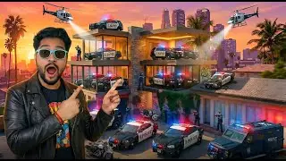 GTA 5 LIVE | Surviving a 5-Star Wanted Level Challenge 🚔🚨