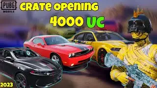 DODGE SUPERCARS CRATE OPENING | UNLEASHED MUSCLE LUCKIEST CRATE OPENING EVER 😍| PUBG MOBILE | BGMI