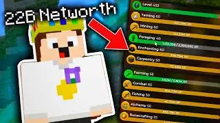 These profiles are so different, but the same level... (Hypixel Skyblock)