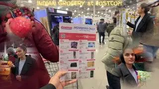 Indian grocery shopping at Costco! Canada में Desi Shopping! इतने सारे इंडियन प्रोडक्ट्स? 💥