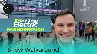 Wszystko elektryczne (w pełni naładowany pokaz) Farnborough 2025 &ndash; spacer