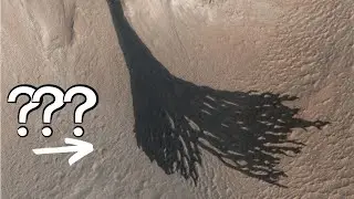 Таинственные ледяные и пылевые лавины на Марсе